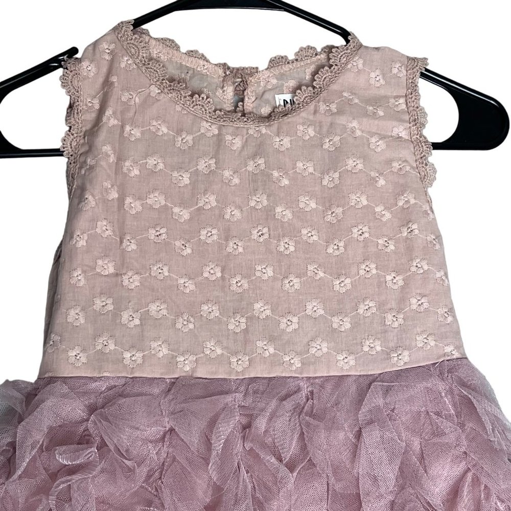 Girls rose pink tutu dress size 6/7 - Picture 4 of 13